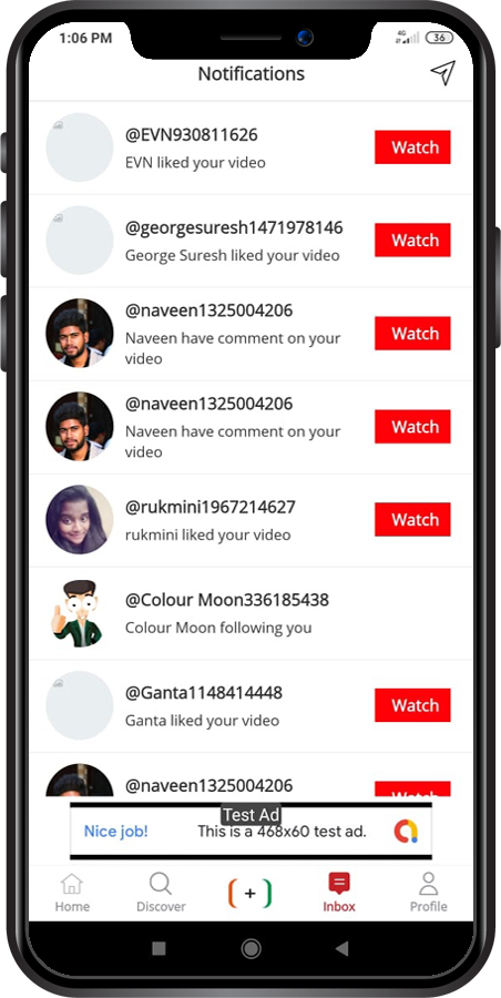 Video Sharing App