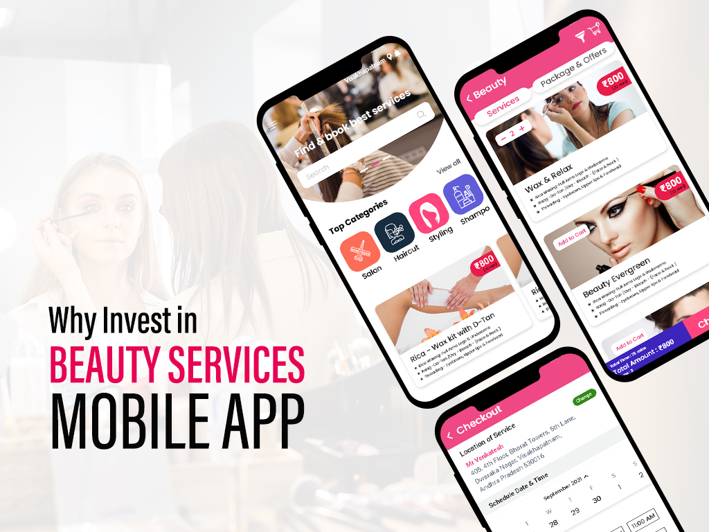 Beauty Services App Development 

