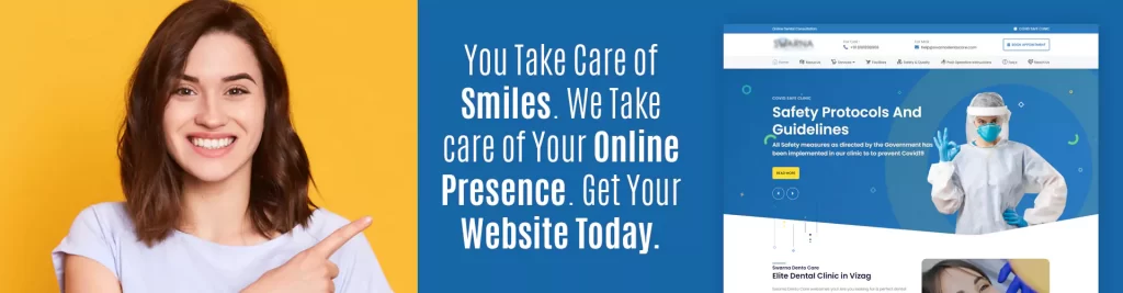 Dental Clinic Website Development in India